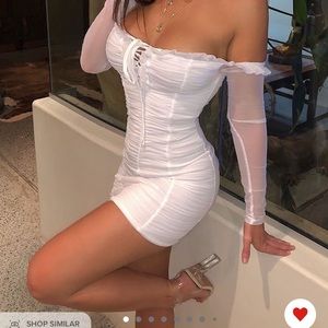 Fashion Nova Maura mesh dress